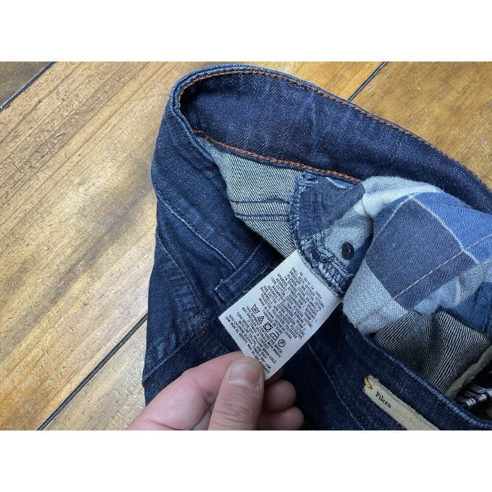 Pilcro And The Letterpress Women’s Cropped Jeans Colorful Cuff No.27 Stet - Picture 5 of 10